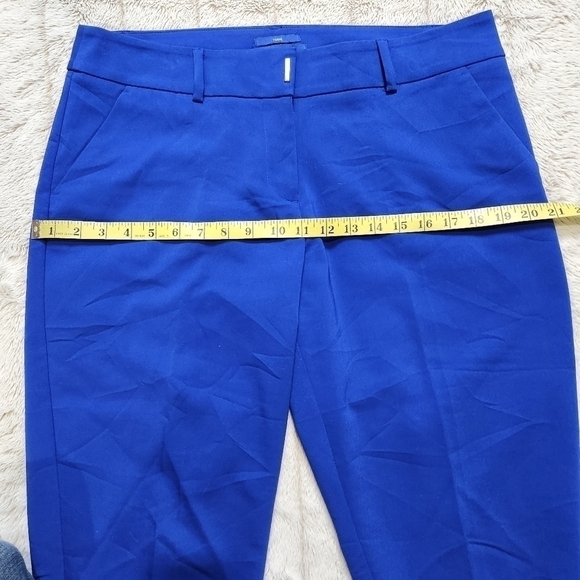Size 12 Capri Royal blue pockets Cotton Summer slim fit pants APT.9 - Picture 12 of 15